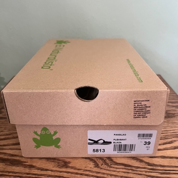 El  Naturalista Panglao Pleasant Black Size 39 EU Brand New - Picture 6 of 6